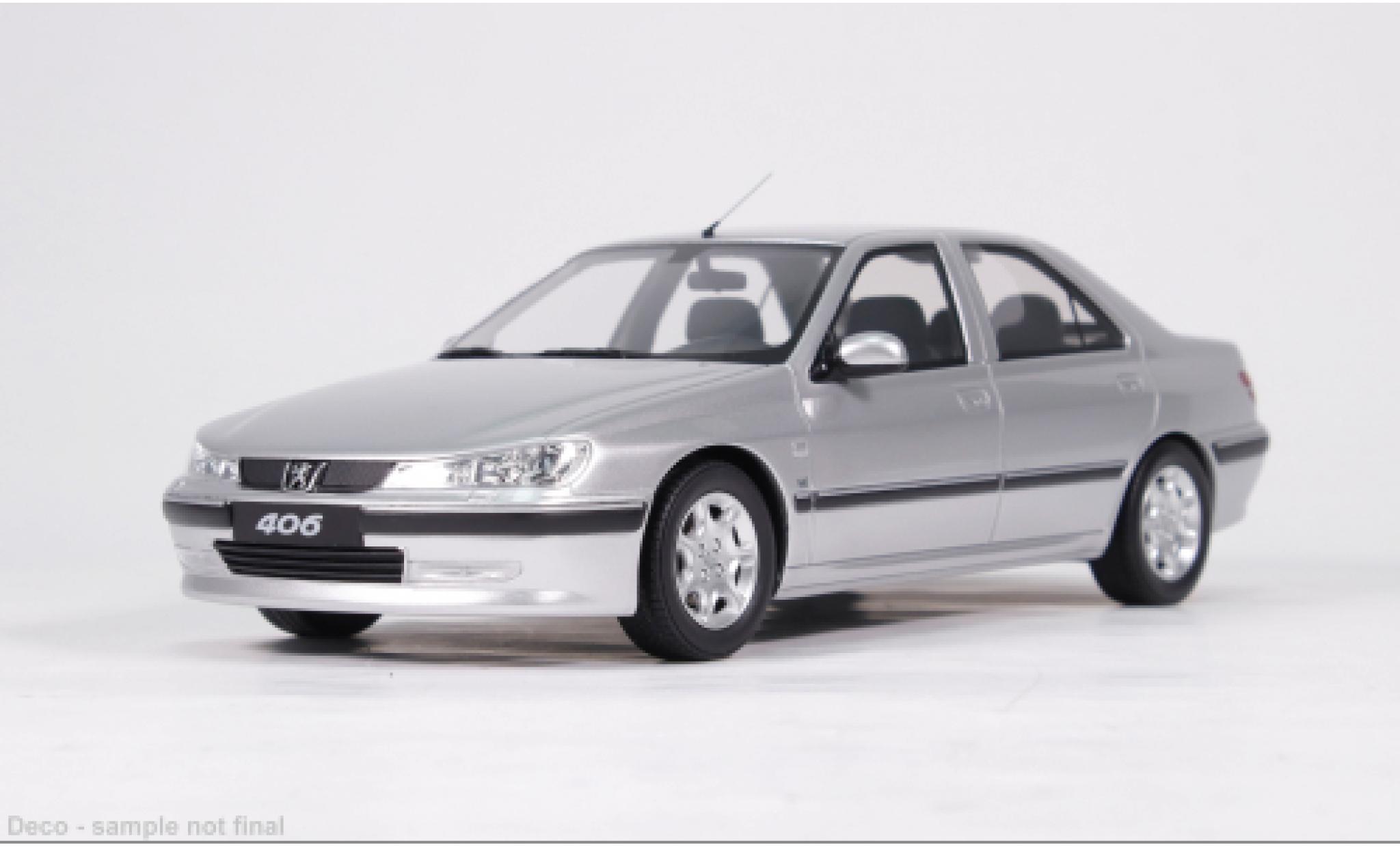 Peugeot 406 1/18 Ottomobile 3.0 V6 24V grijs 2000 1:18 modelauto