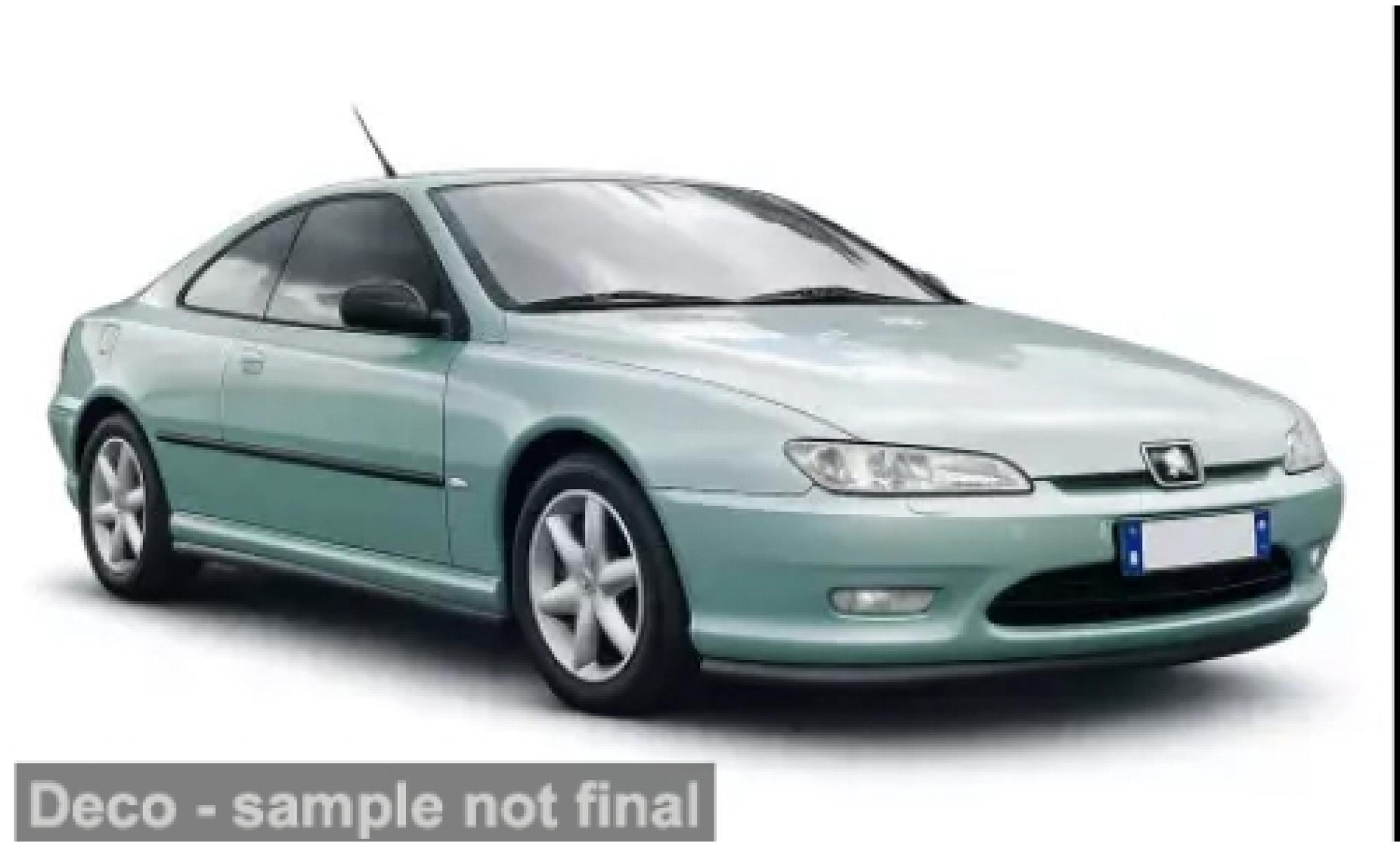 Peugeot 406 1/18 Norev groen 1997 1:18 modelauto