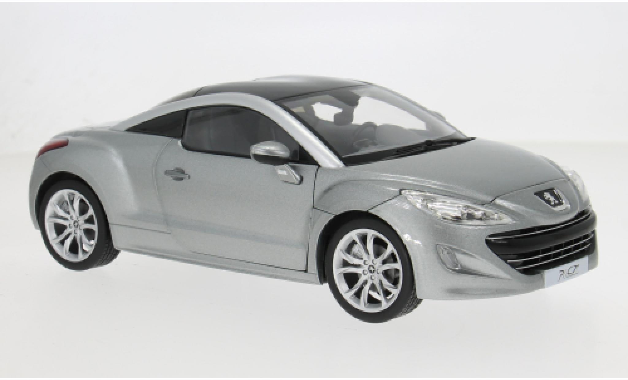 Peugeot RCZ 1/18 Norev grijs 2010 1:18 modelauto