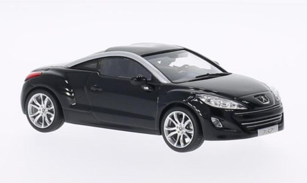 Peugeot RCZ 1/43 Norev zwart 2010 modelauto