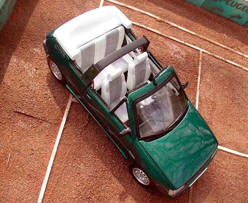 Peugeot 205 CTI roland garros cabriolet 1/18 Solido