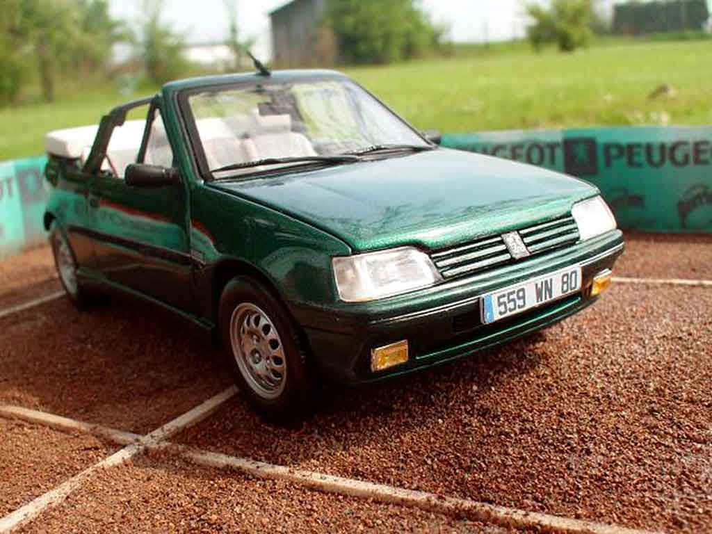 Peugeot 205 CTI 1/18 Solido CTI roland garros cabriolet modelauto
