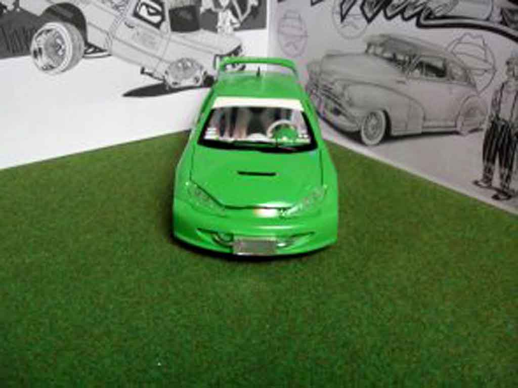 Peugeot 206 WRC mela verde 1/18 Solido
