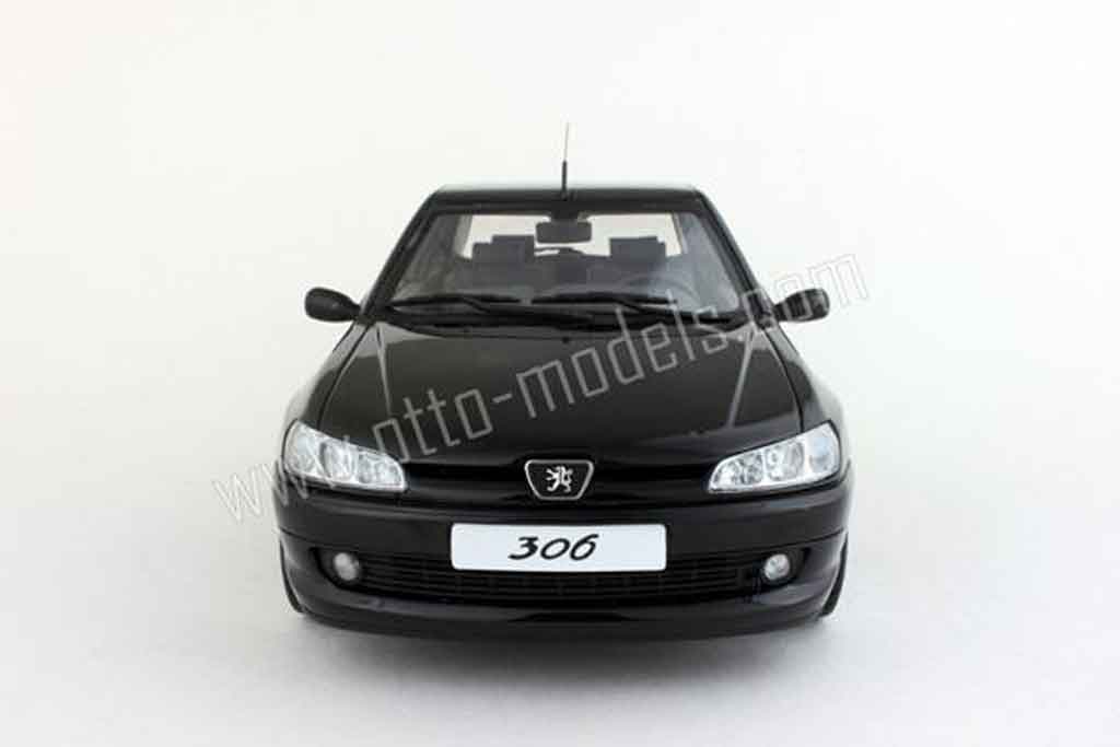 Peugeot 306 S16 zwart 1998 1/18 Ottomobile