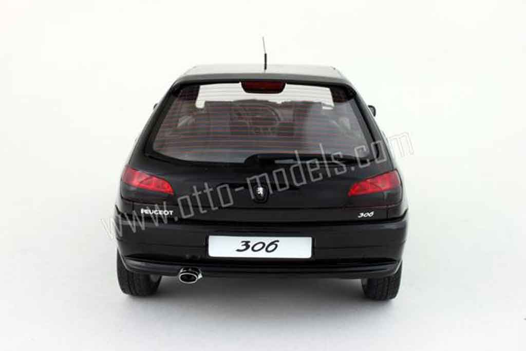 Peugeot 306 S16 zwart 1998 1/18 Ottomobile