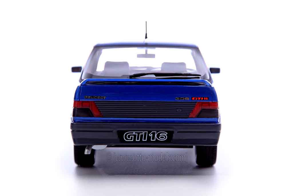 Peugeot 309 GTI 16 16s blauw miami prototype 1/18 Ottomobile