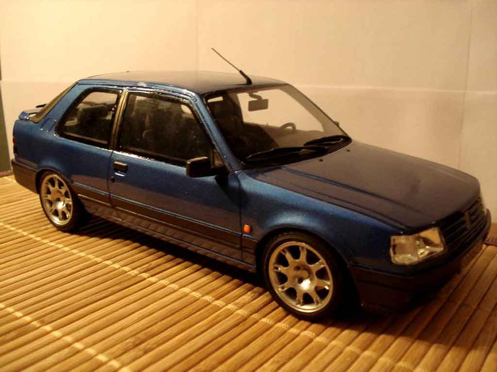 Peugeot 309 GTI 16 S blauw jantes pts 1/18 Ottomobile