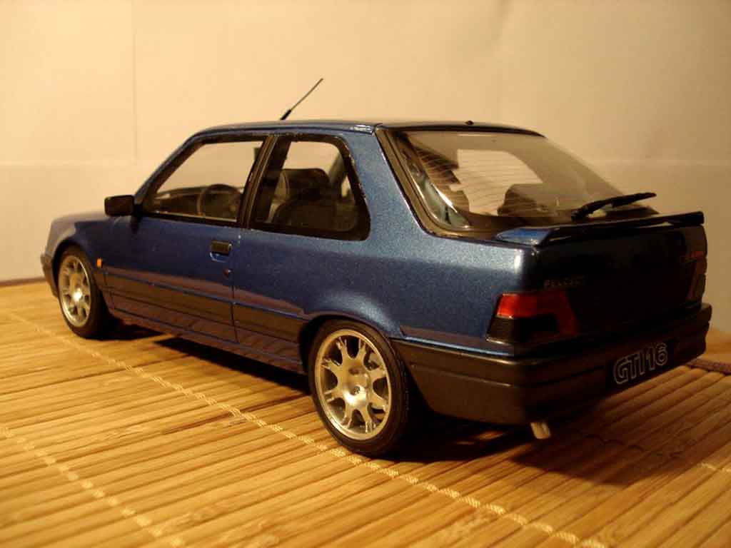 Peugeot 309 GTI 16 S blauw jantes pts 1/18 Ottomobile