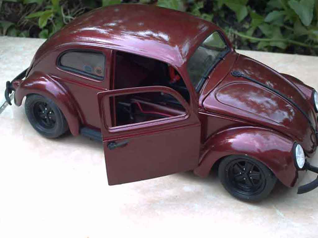 Volkswagen Kafer Base cox jantes fuchs 1/18 Burago