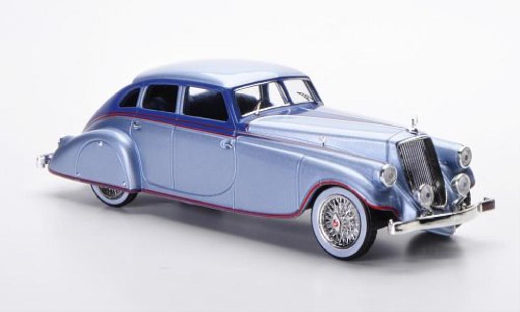 Pierce Arrow Silver 1/43 IXO Arrow grijs-blauw/blauw/rood 1933 modelauto