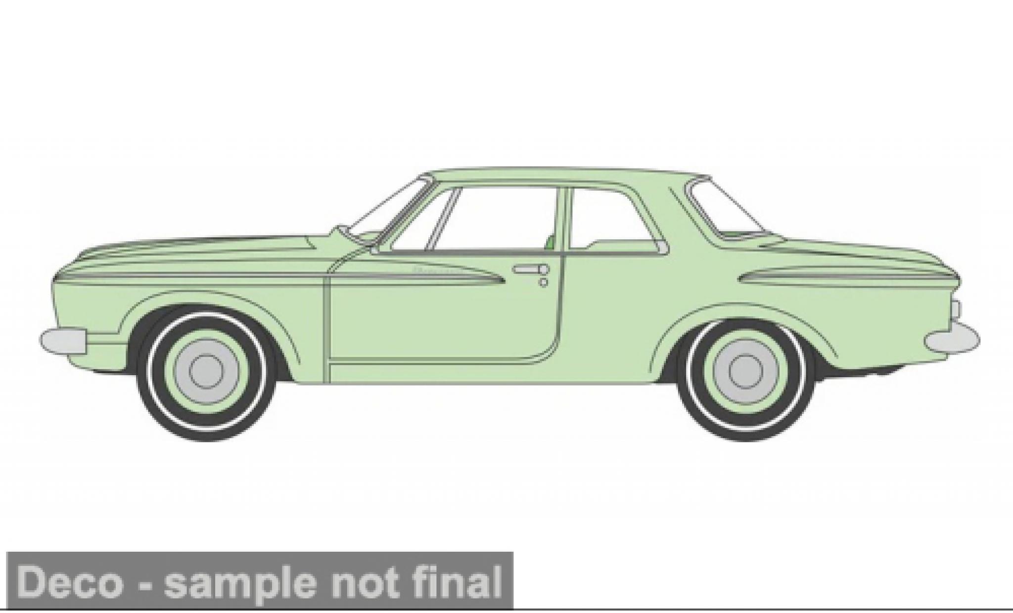 Plymouth Belvedere 1/87 Oxford groen 1962 1:87 modelauto