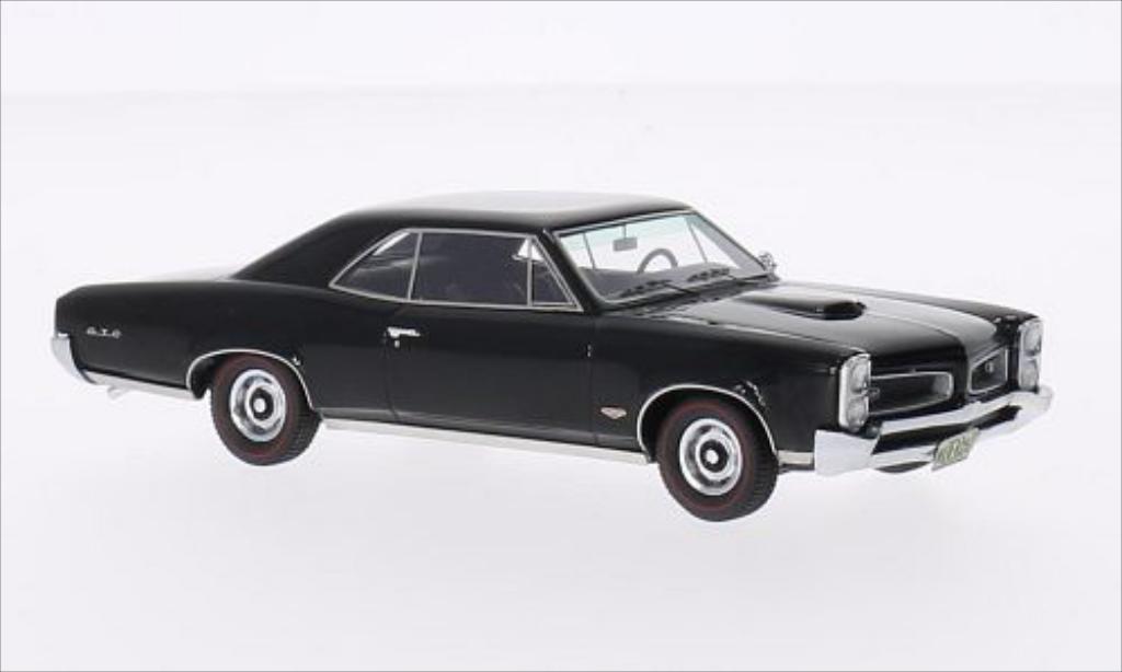 Pontiac GTO 1/43 Neo Hardtop zwart 1966 modelauto