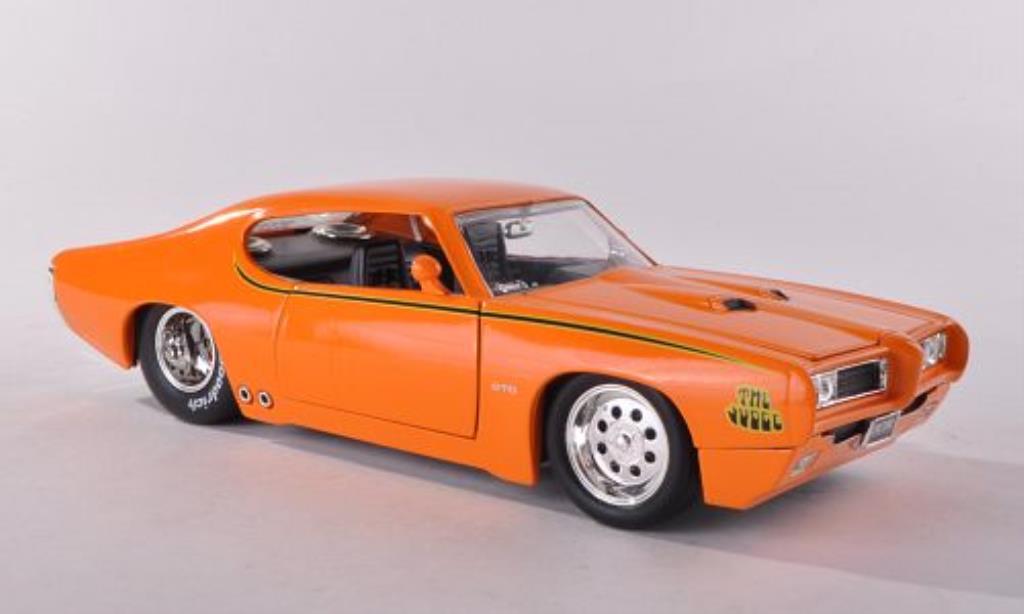 Pontiac GTO 1/24 Jada Toys Judge oranje 1969 modelauto