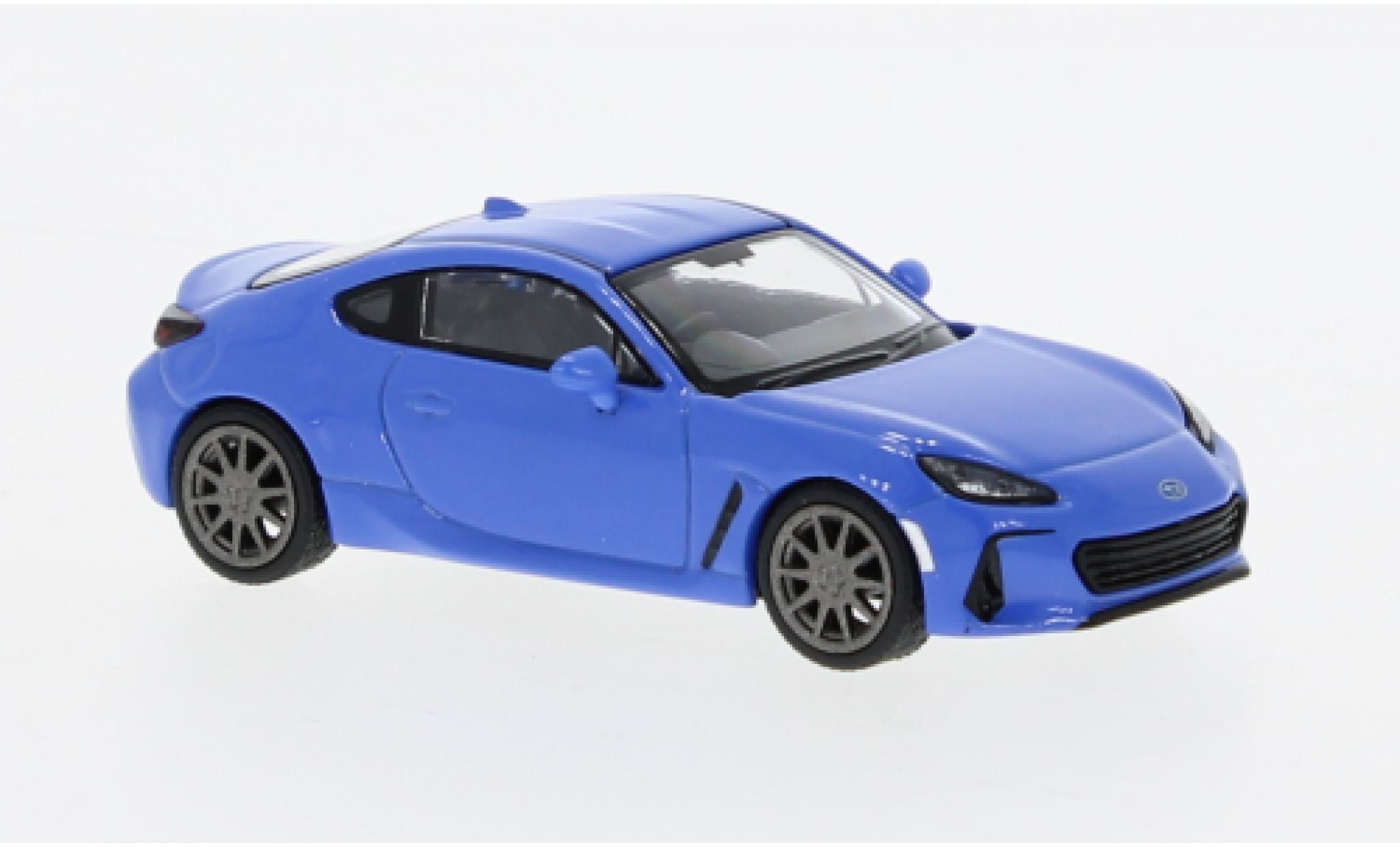 Subaru BRZ 1/64 Pop Race blauw 1:64 modelauto
