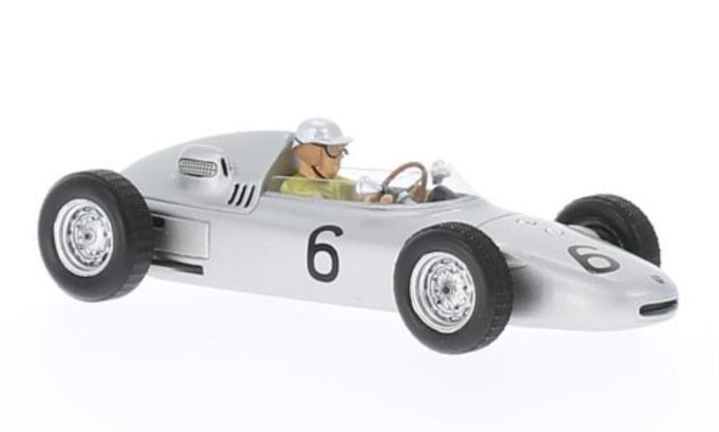 Porsche 718 1/43 Spark No.6 GP Monaco 1961 modelauto
