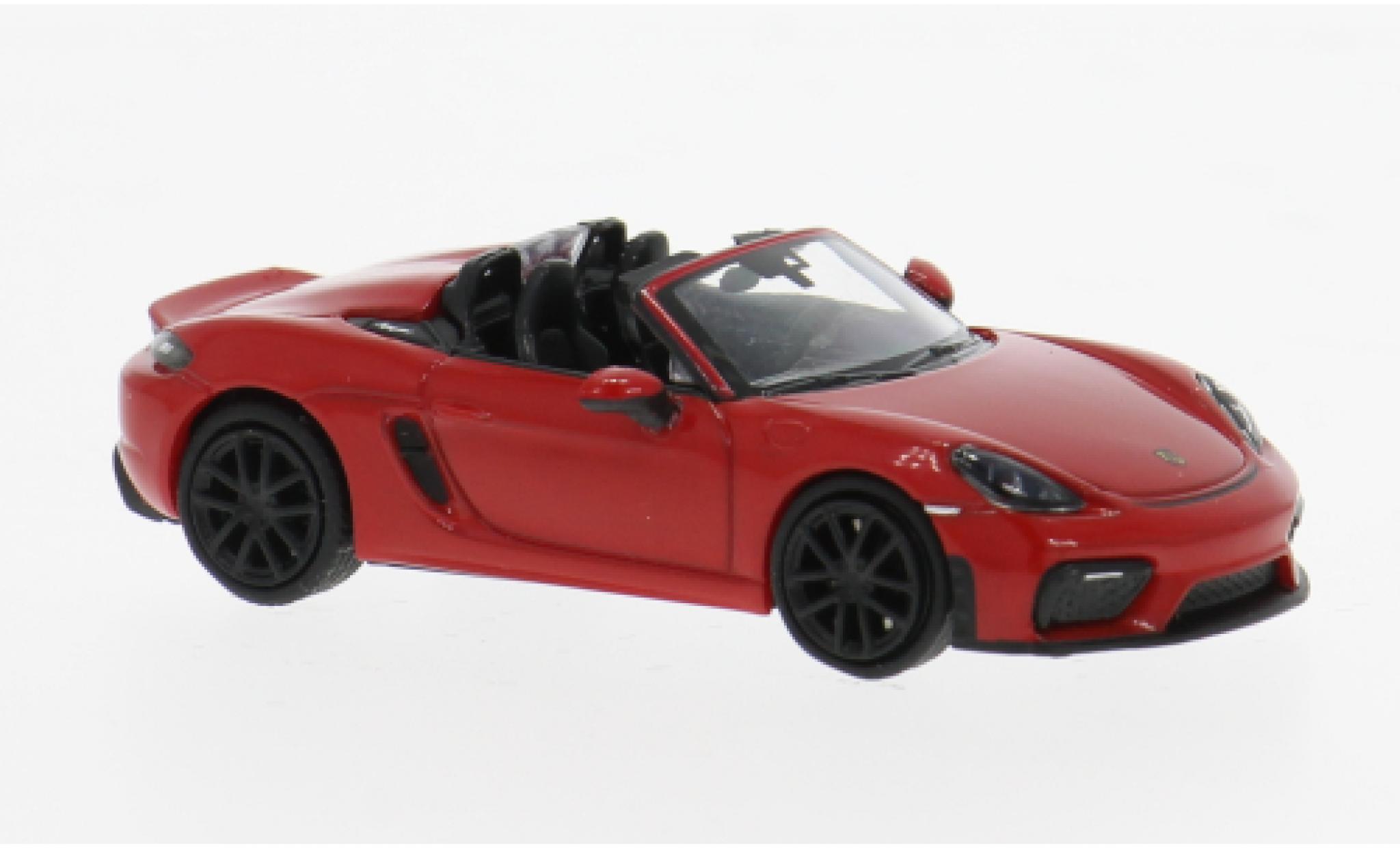 Porsche 718 1/87 Minichamps Spyder (98 rood 1:87 modelauto