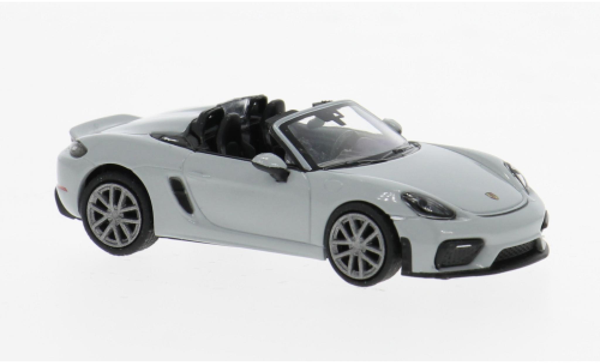 Porsche 718 1/87 Minichamps Spyder (981) grijs 2019 1:87 modelauto