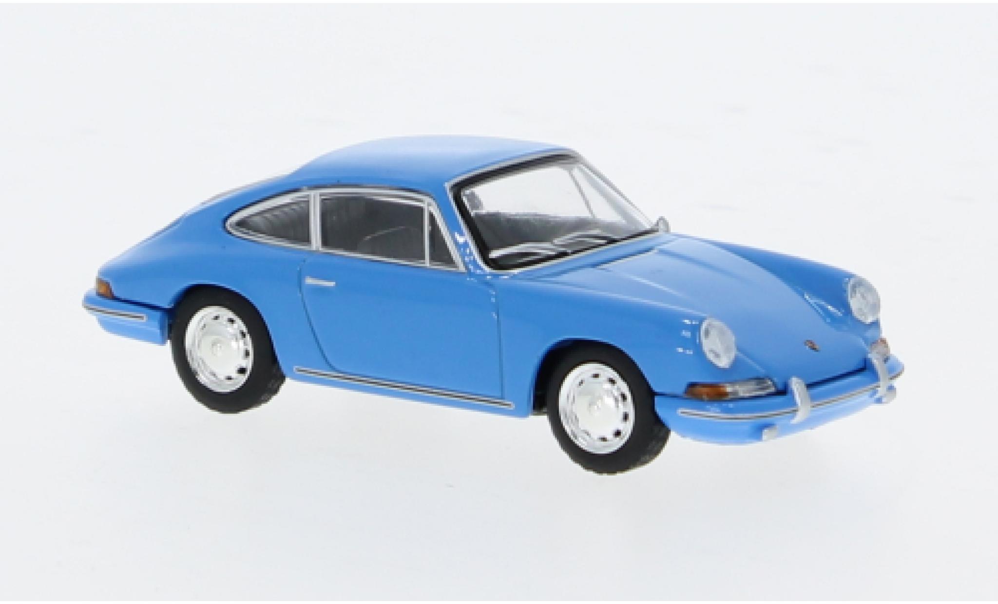 Porsche 901 1/64 Mini GT blauw 1:64 modelauto
