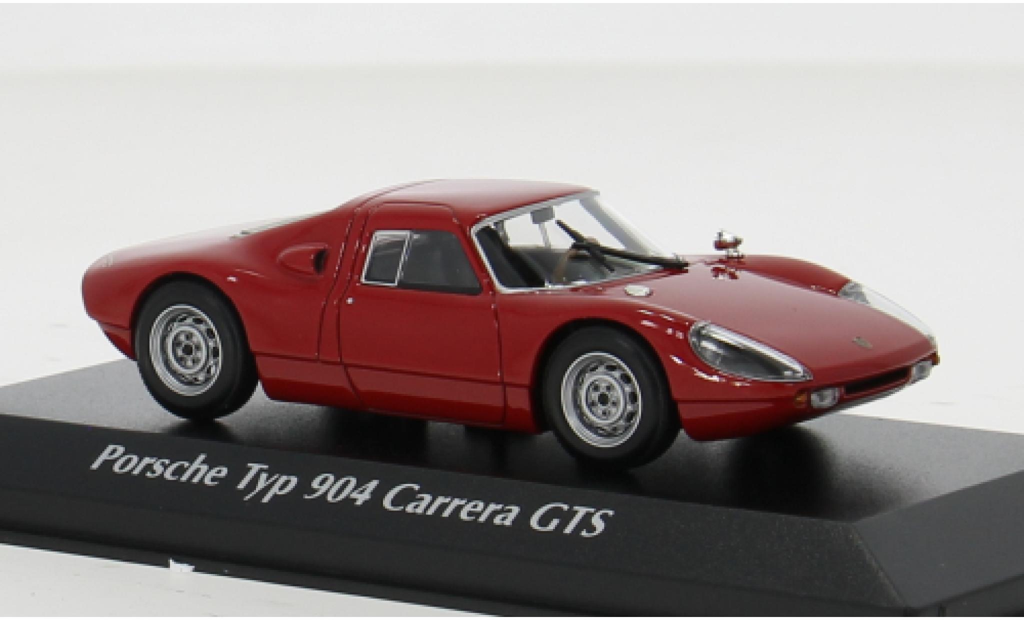Porsche 904 1/43 Maxichamps rood 1:43 modelauto