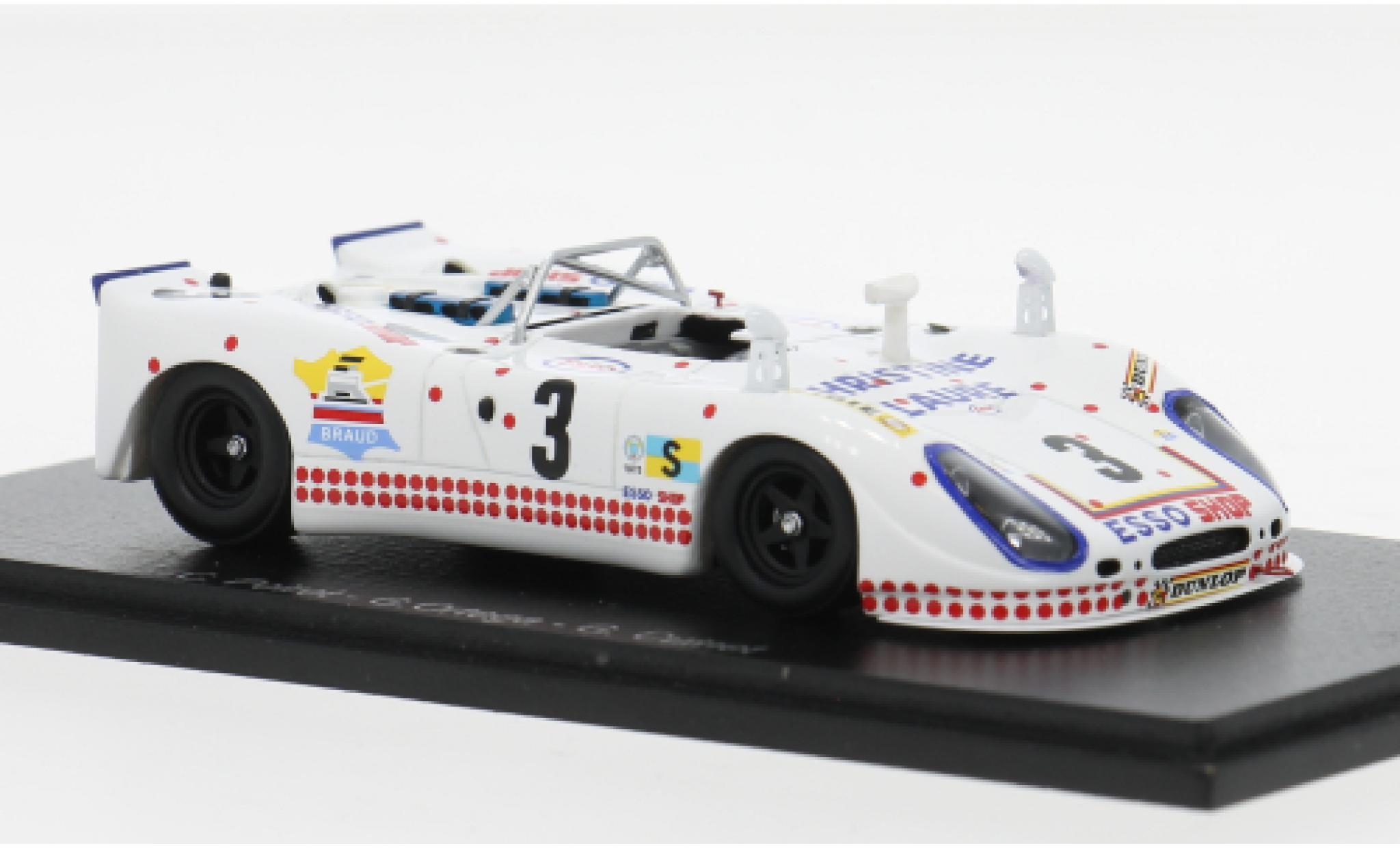 Porsche 908 1975 1/43 Spark /2 24h Le Mans #3 C.Poirood/G.Ortega 1:43 modelauto