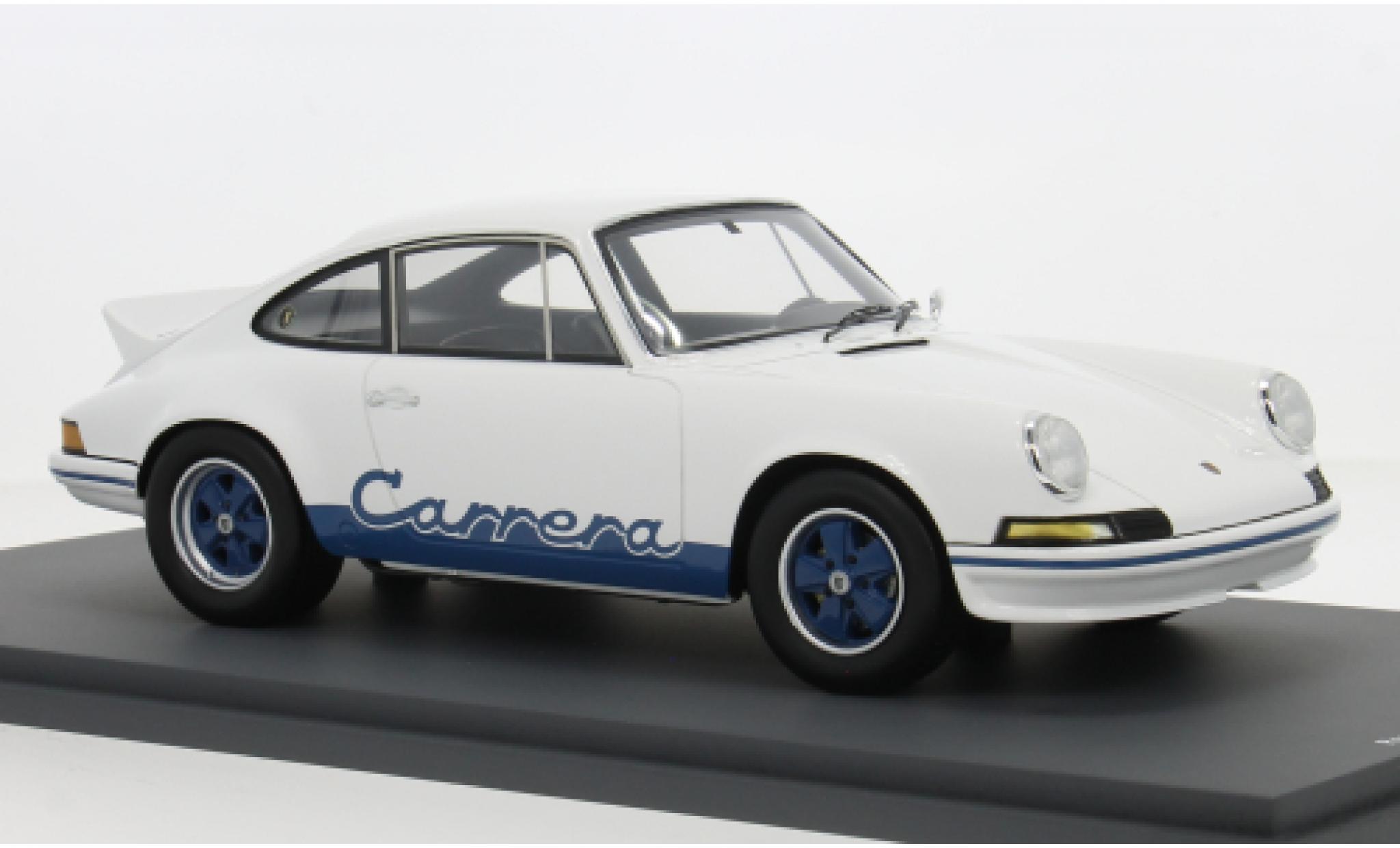 Porsche 911 1/18 Spark 2.7 RS Presentation wit/Dekor 1972 1:18 modelauto