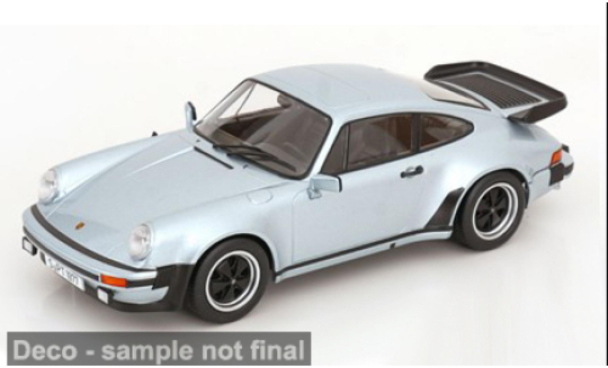 Porsche 930 Turbo 1/18 KK Scale 911  3.3 grijs 1977 1:18 modelauto
