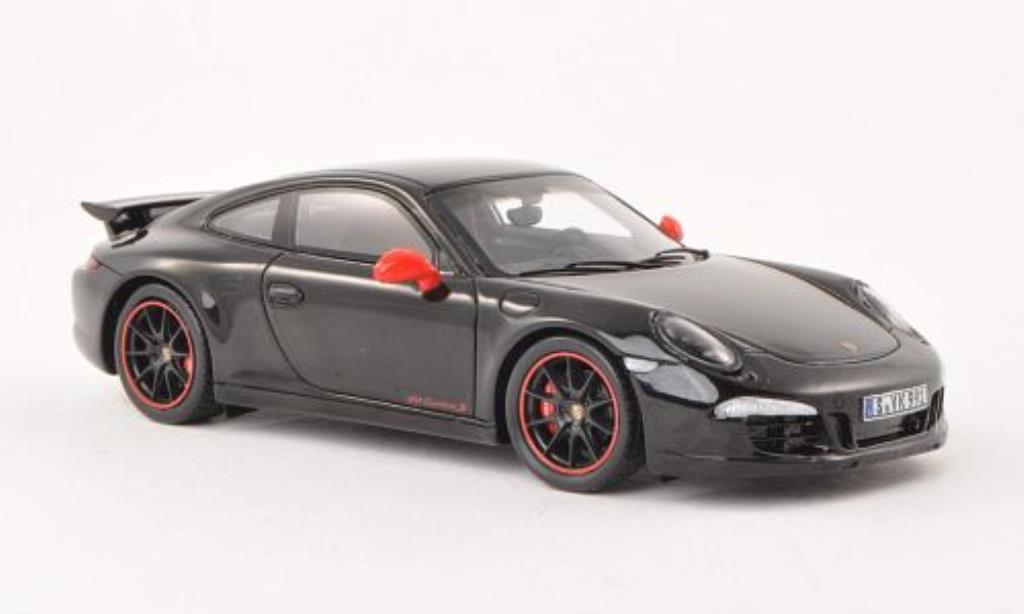 Porsche 991 S 1/43 Spark Carrera S Exclusive zwart modelauto
