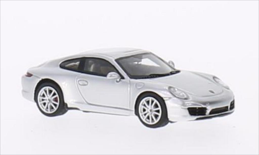 Porsche 991 S 1/87 Minichamps Carrera S grijs 2011 modelauto