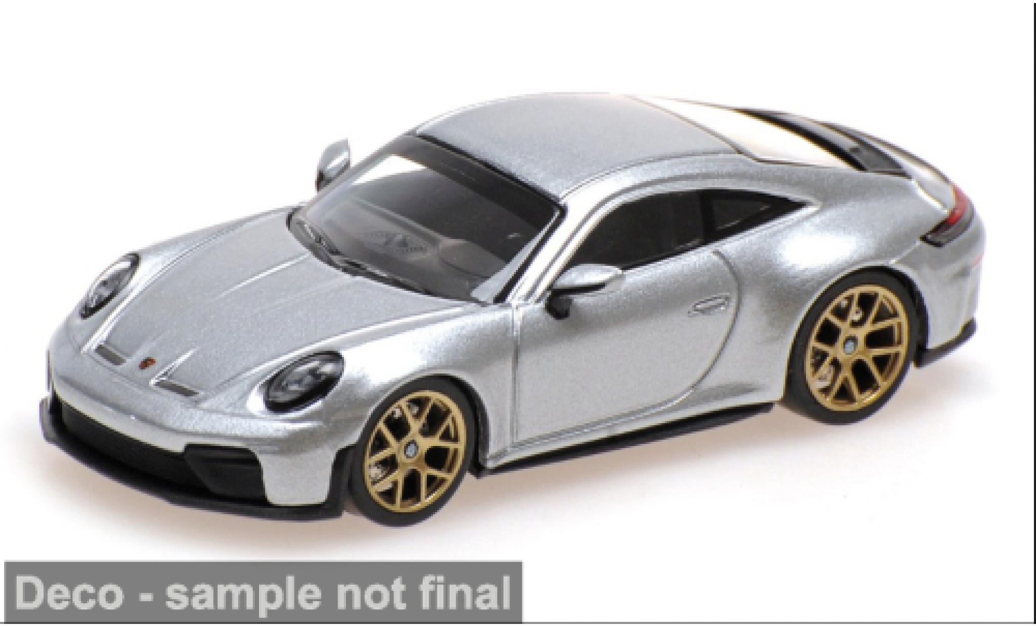 Porsche 992 GT3 1/64 Minichamps 911 (.2) Touring grijs 2025 1:64 modelauto