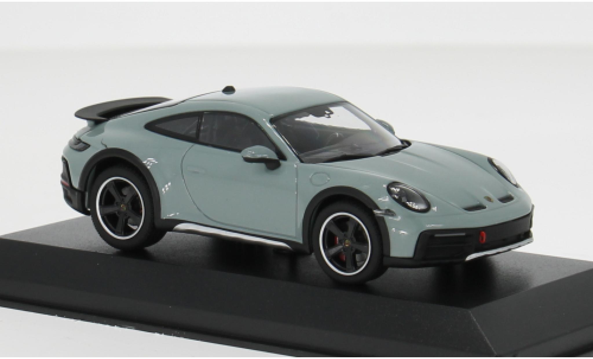 Porsche 992 1/43 Minichamps 911  Dakar groen 2022 1:43 modelauto