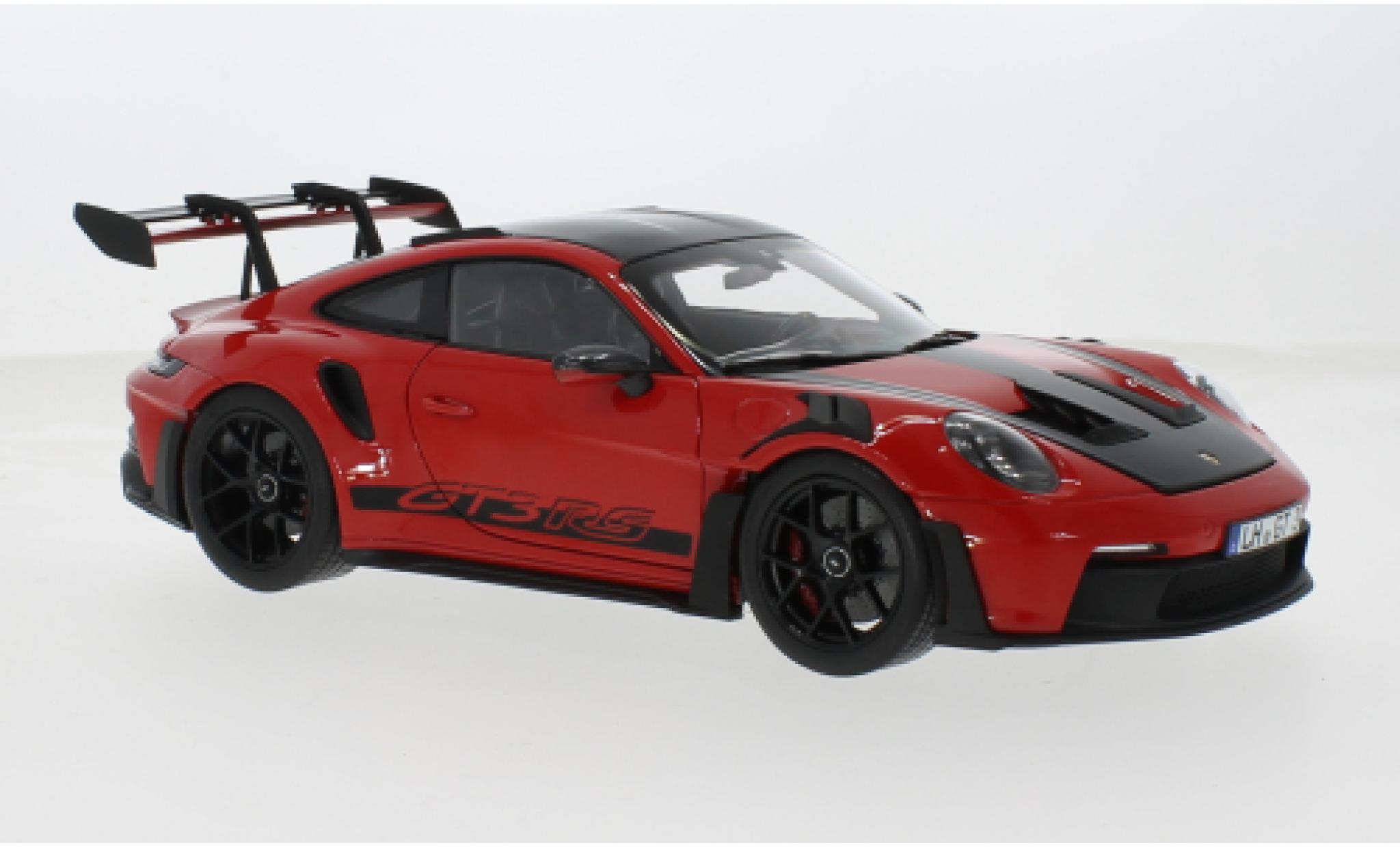 Porsche 992 GT3 R 1/18 Norev 911  GT3 rood 1:18 modelauto