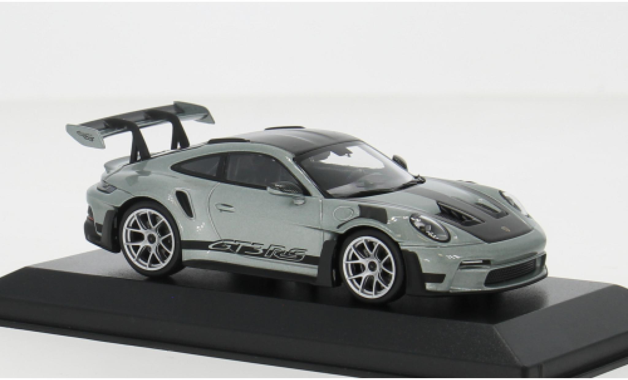 Porsche 992 GT3 R 1/43 Minichamps 911  S grijs 2023 1:43 modelauto