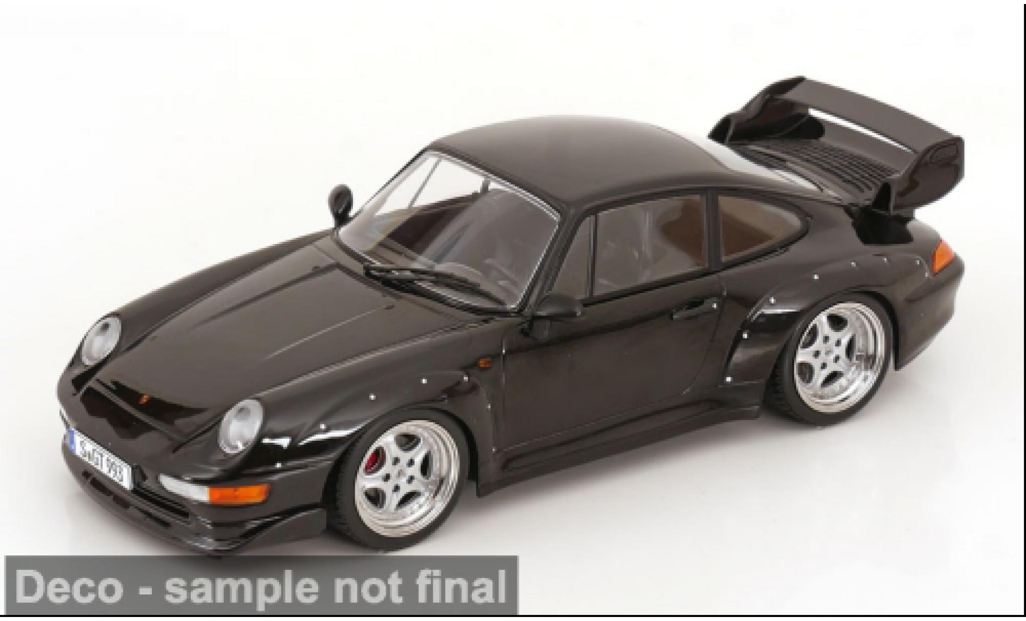 Porsche 993 GT2 1/18 KK Scale 911  - Speedline rims zwart 1996 1:18 modelauto