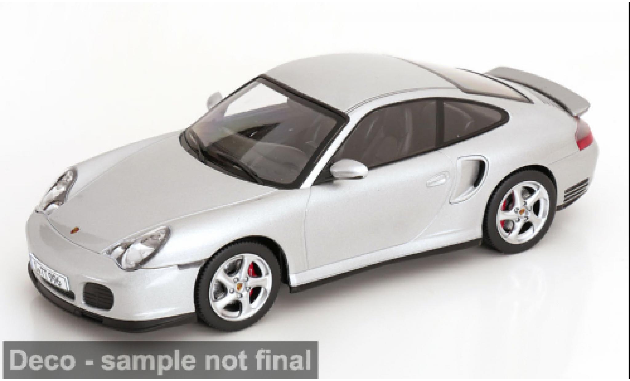 Porsche 996 Turbo 1/18 KK Scale 911  grijs 2000 1:18 modelauto