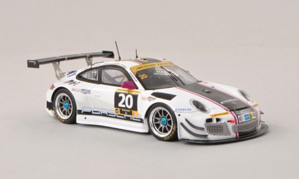 Porsche 997 GT3 1/43 Spark GT3 R No.20 Stadler Motorsport 24h Dubai 2014 /C.Engelhart modelauto