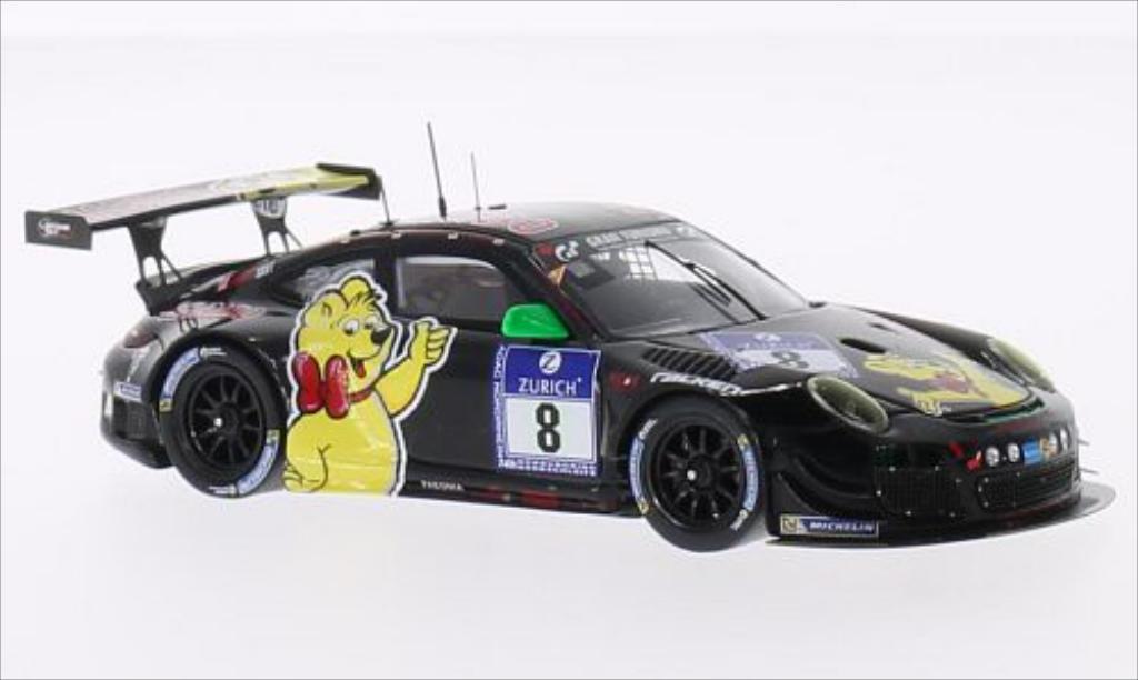 Porsche 997 GT3 1/43 Spark GT3 R No.8 Haribo Racing Team Haribo 24h Nurburgring 2014 /H.G modelauto