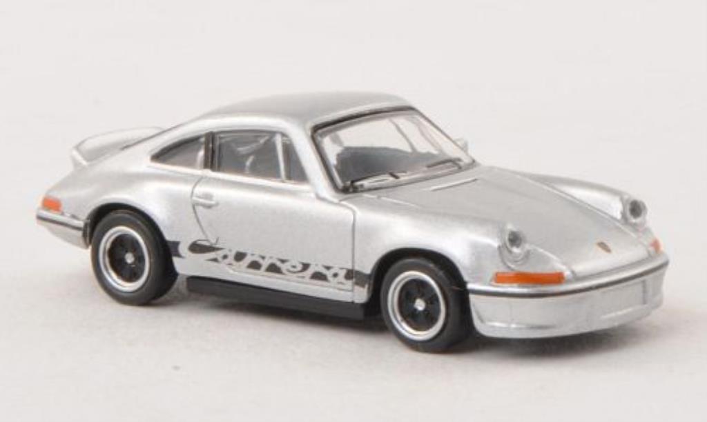 Porsche 911 1/87 Schuco Carrera 2.7 grijs/zwart modelauto