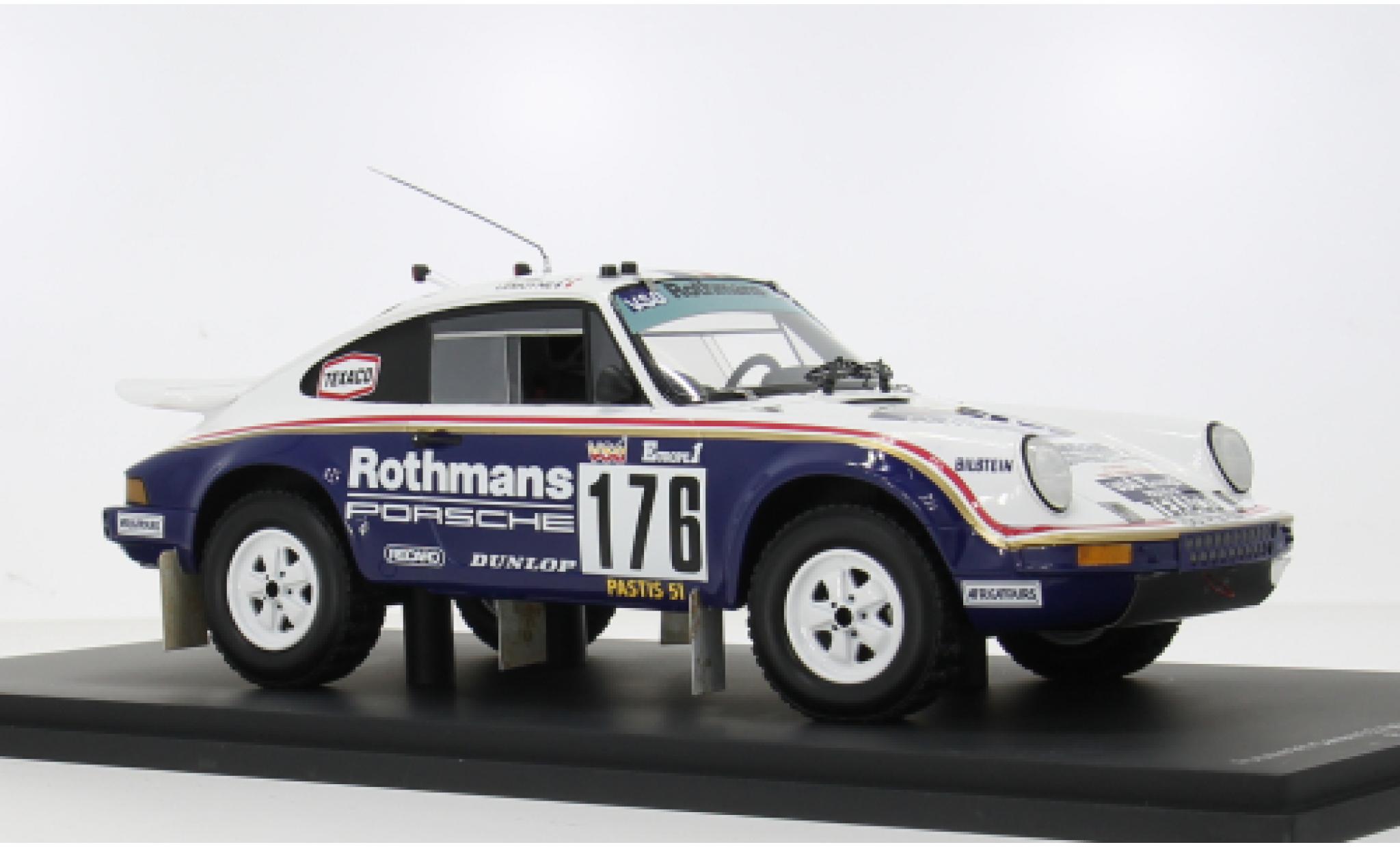 Porsche 930 1/18 Spark 911 Carrera 3.2 4x4 (953) 12h Sebring 1984 #176 R.Metge/D.Lemoyne 1:18 modelauto