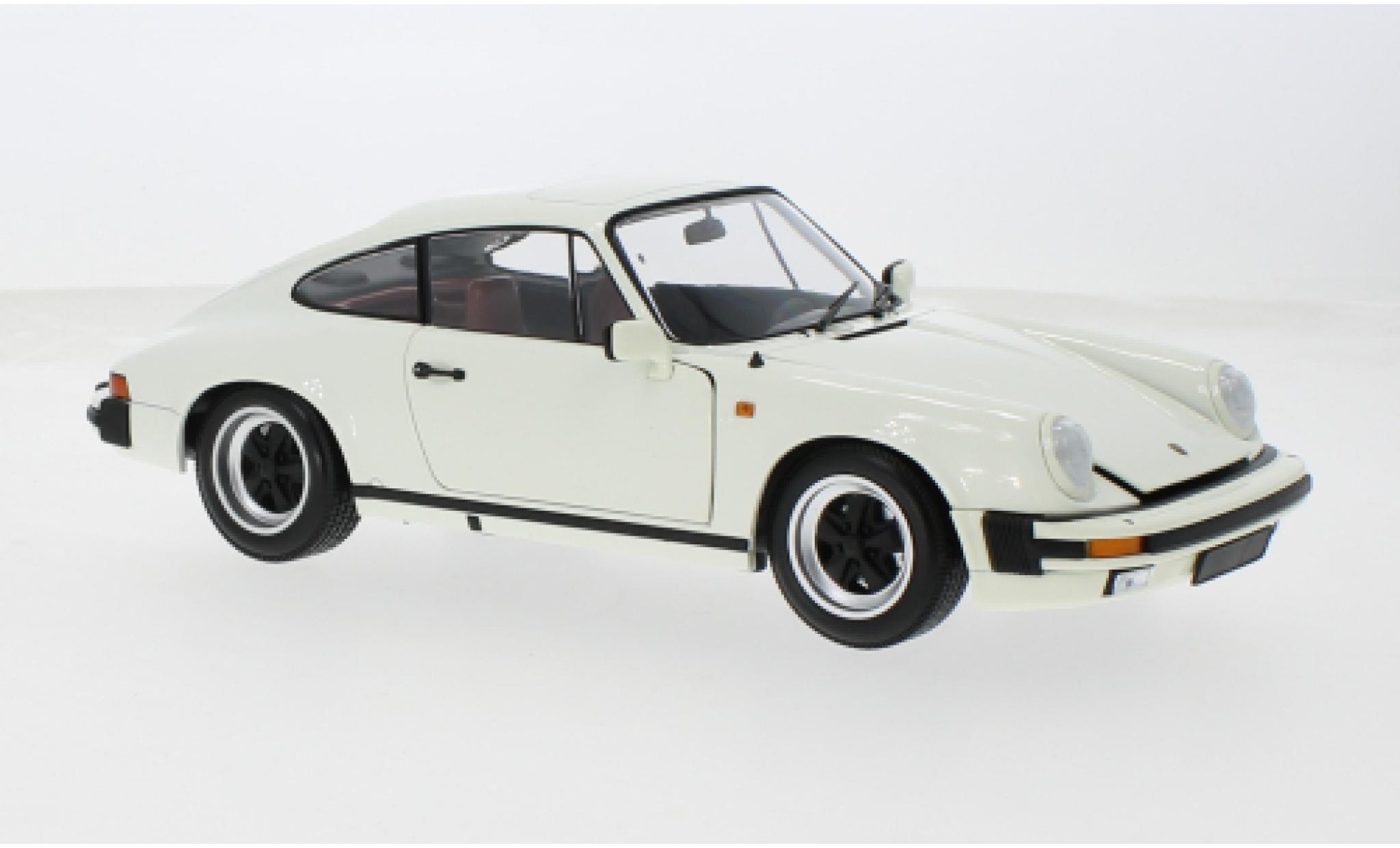 Porsche 930 1/18 Minichamps 911 Carrera 3.2 wit 1983 1:18 modelauto