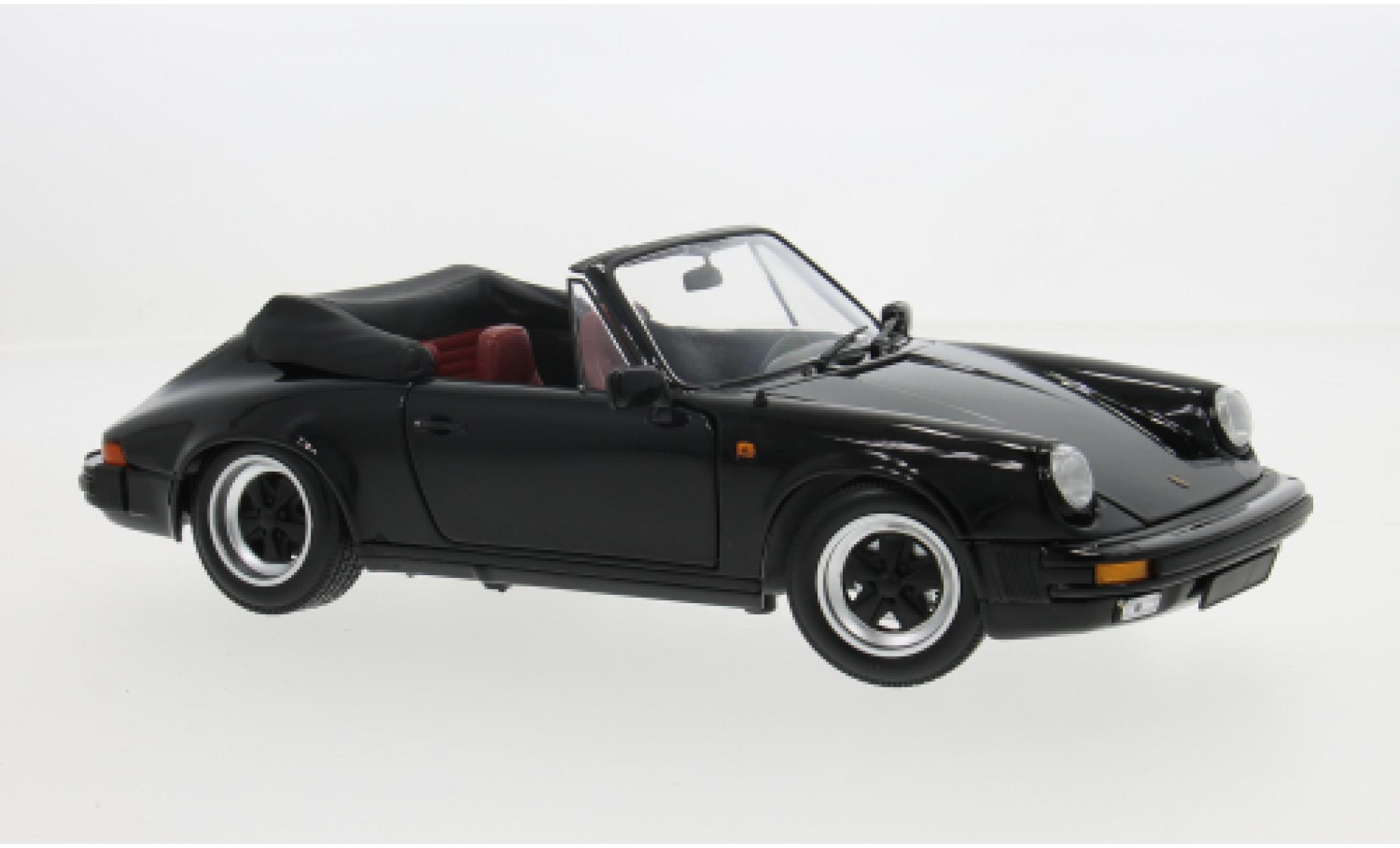 Porsche 911 1/18 Minichamps Carrera 3. zwart 1:18 modelauto