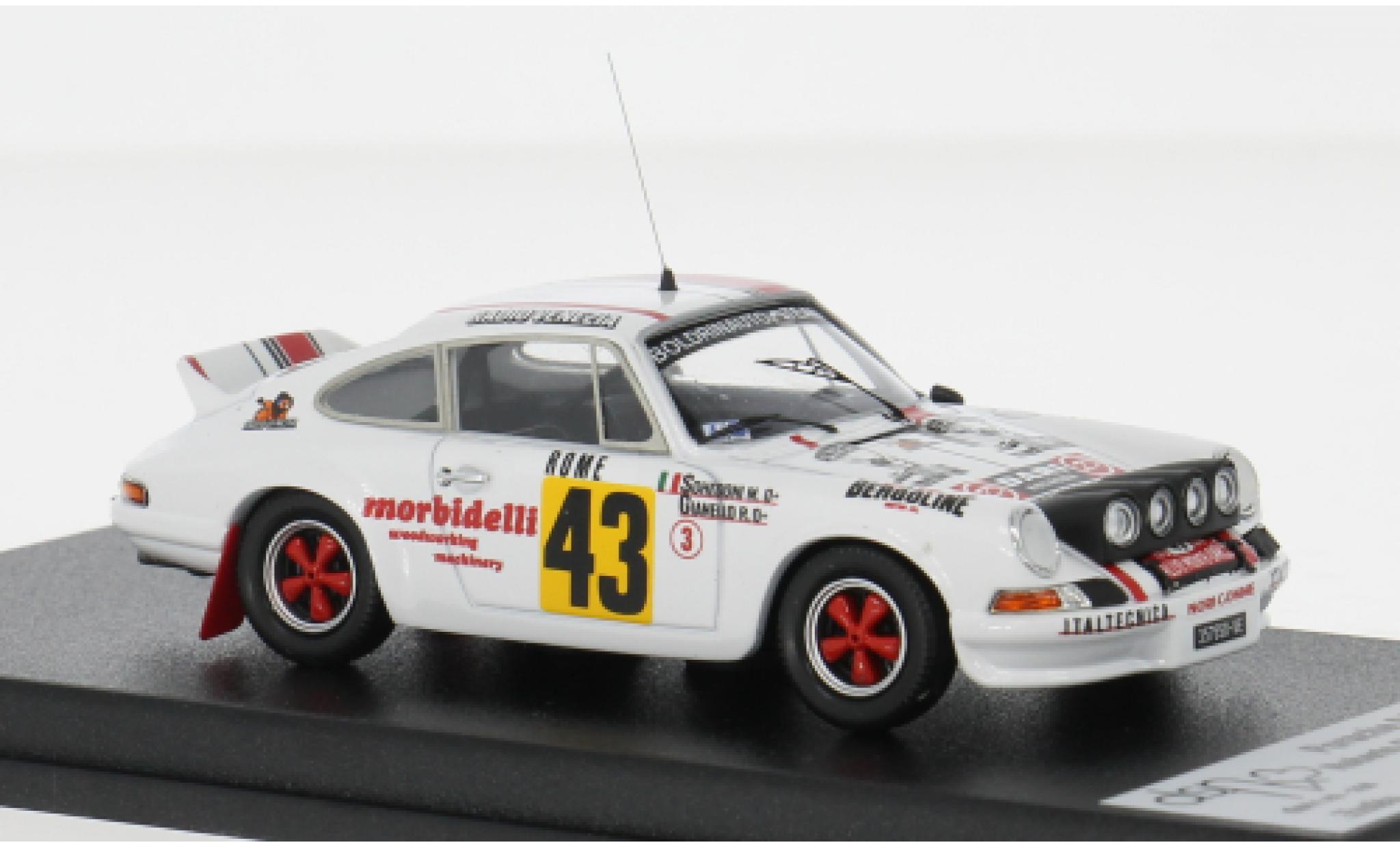 Porsche 930 RS 1/43 Trofeu 911 Carrera Rally Monte Carlo 1978 #43 R.Gianello/M.Sghedoni 1:43 modelauto