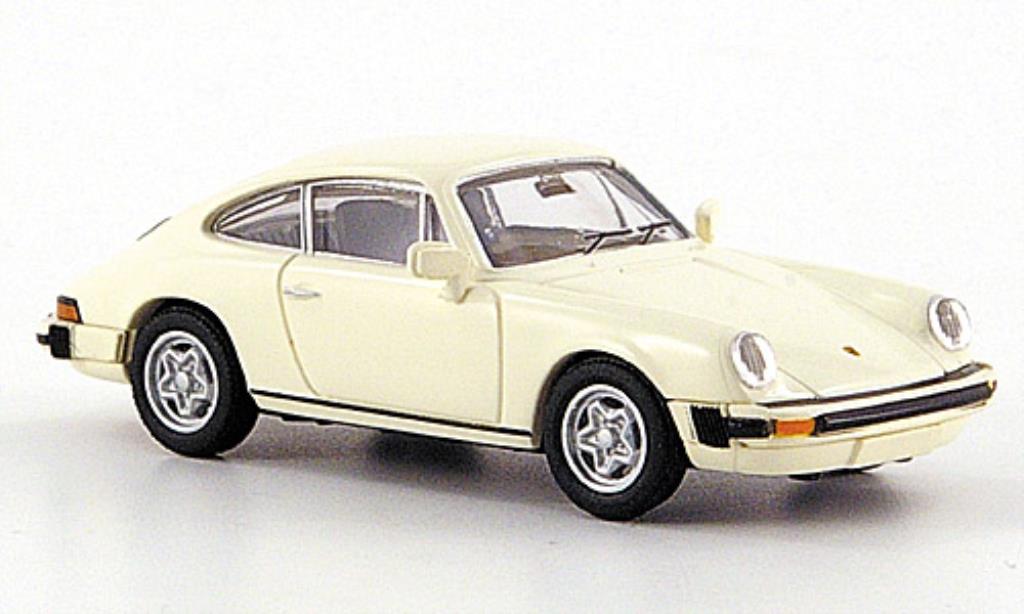 Porsche 911 1/87 Brekina G-reihe wit modelauto