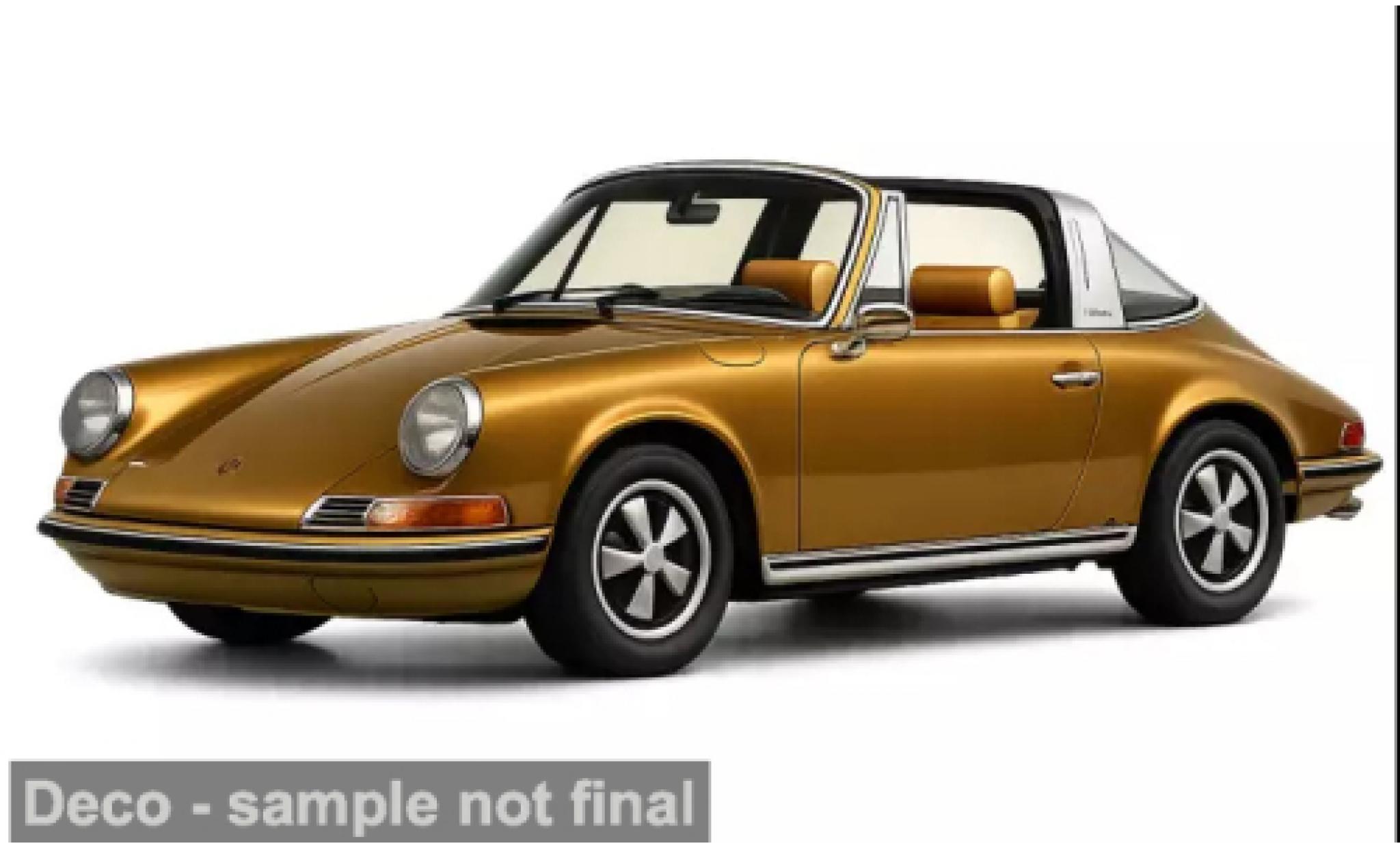 Porsche 911 1/43 Norev gold 1969 1:43 modelauto