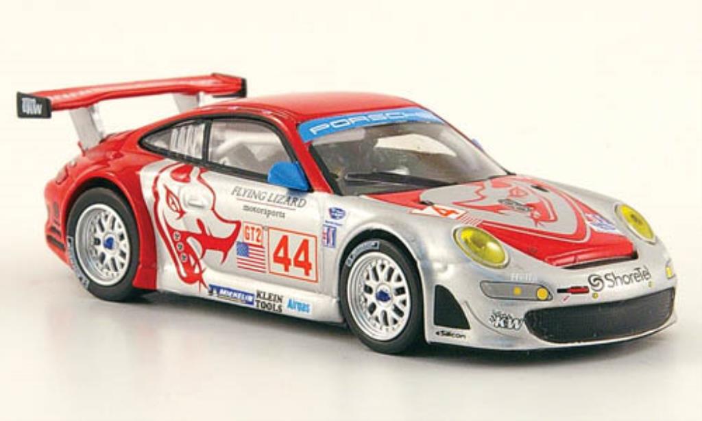 Porsche 997 1/64 Minichamps GT 3 R No.44 Flying Lizard GP Long Beach 2007 /Pechnik modelauto