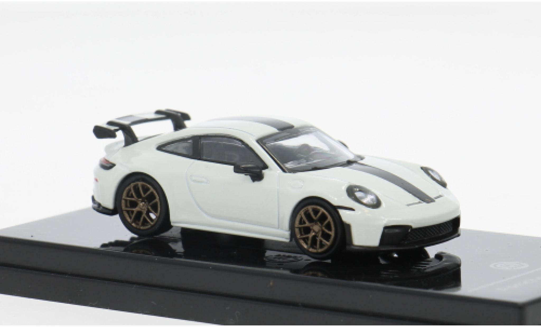 Porsche 992 GT3 1/64 Para64 911 (.2) wit/zwart 2025 1:64 modelauto