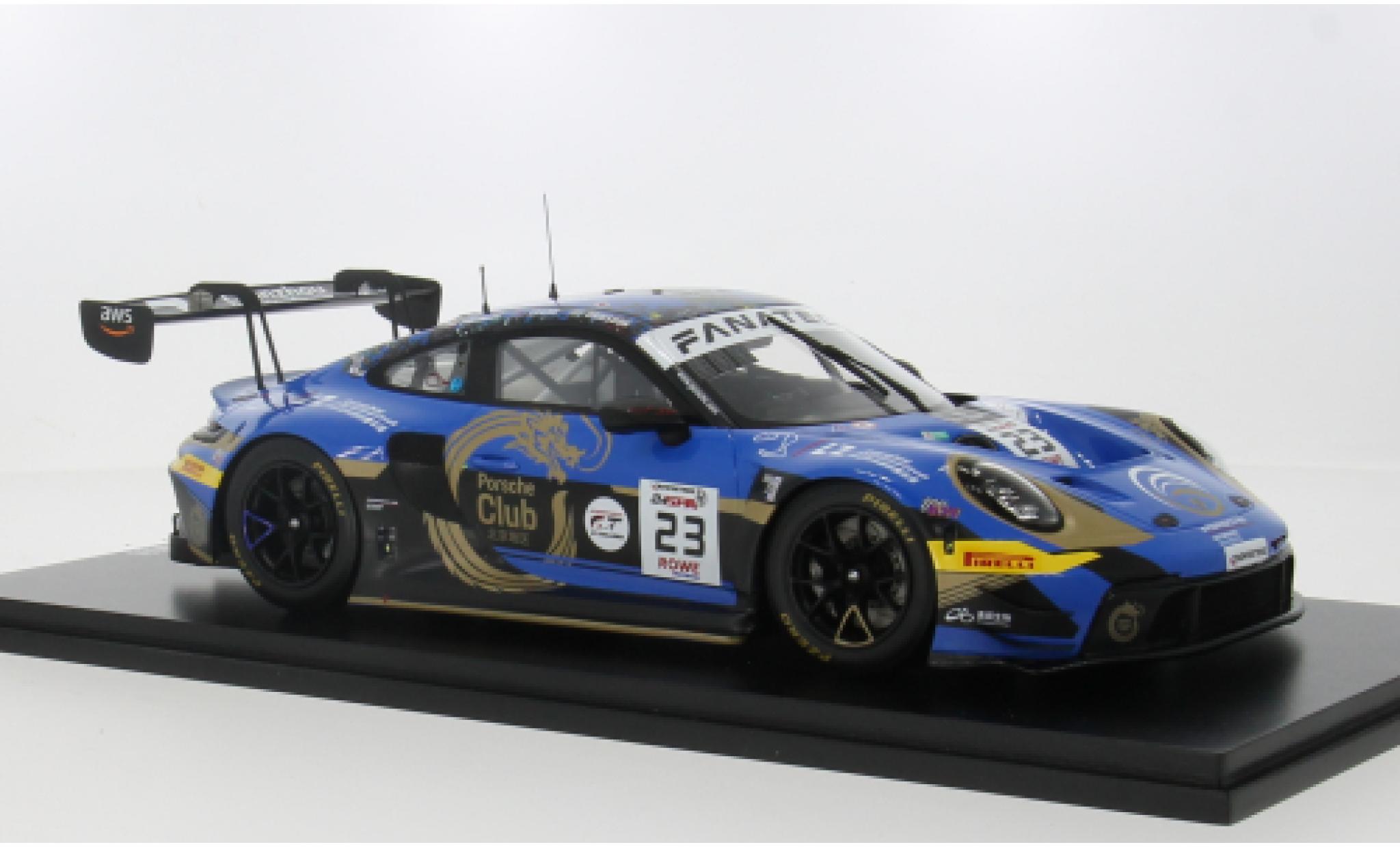 Porsche 992 GT3 1/18 Spark 911  #23 1:18 modelauto