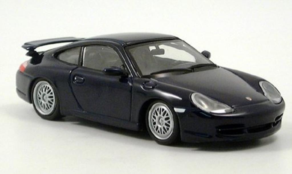 Porsche 996 GT3 1/43 Minichamps GT3 blauw 1999 modelauto