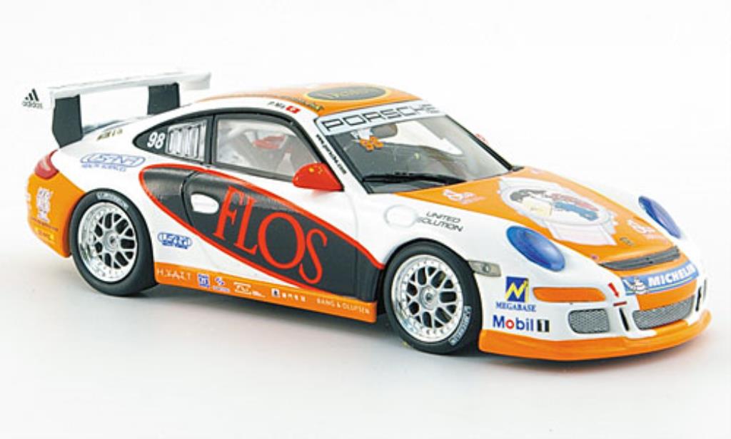 Porsche 997 GT3 CUP 1/43 Minichamps GT3 Cup No.98 P.Ma Carrera Cup Asien Macau 2007 modelauto