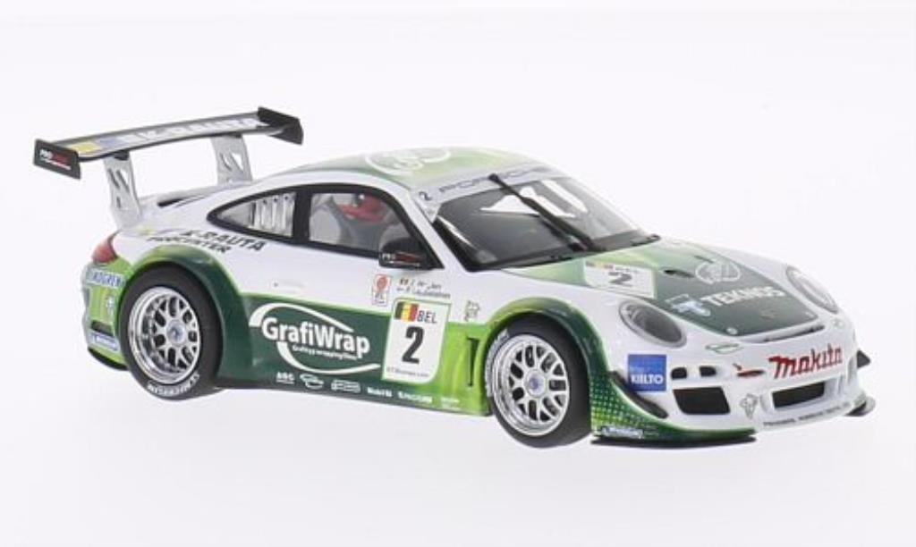 Porsche 997 GT3 1/43 Minichamps GT3 R No.2 Prospeed Competition FIA GT3 European Championship 2011 /Heylen modelauto
