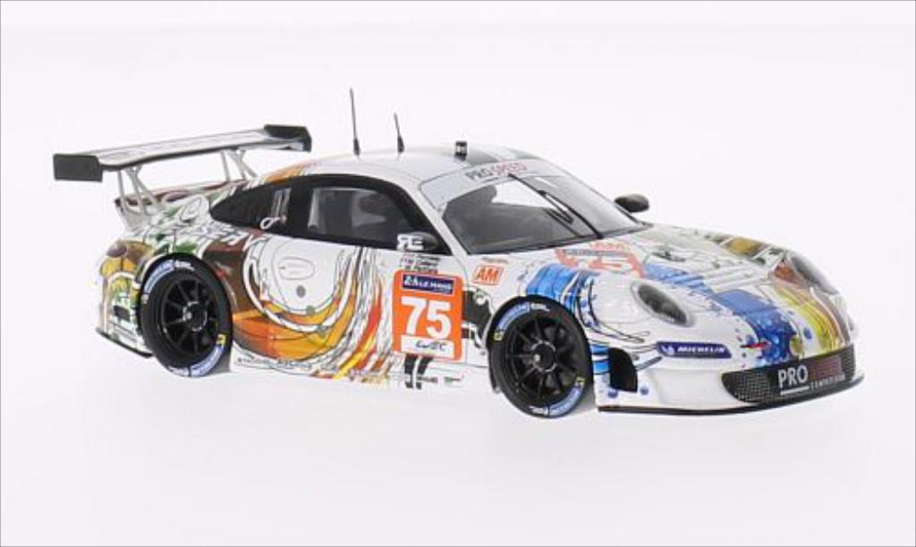 Porsche 997 GT3 1/43 Spark GT3 R No.75 Prospeed Competition Le Mans 24h Le Mans 2014 /M.Palttala modelauto